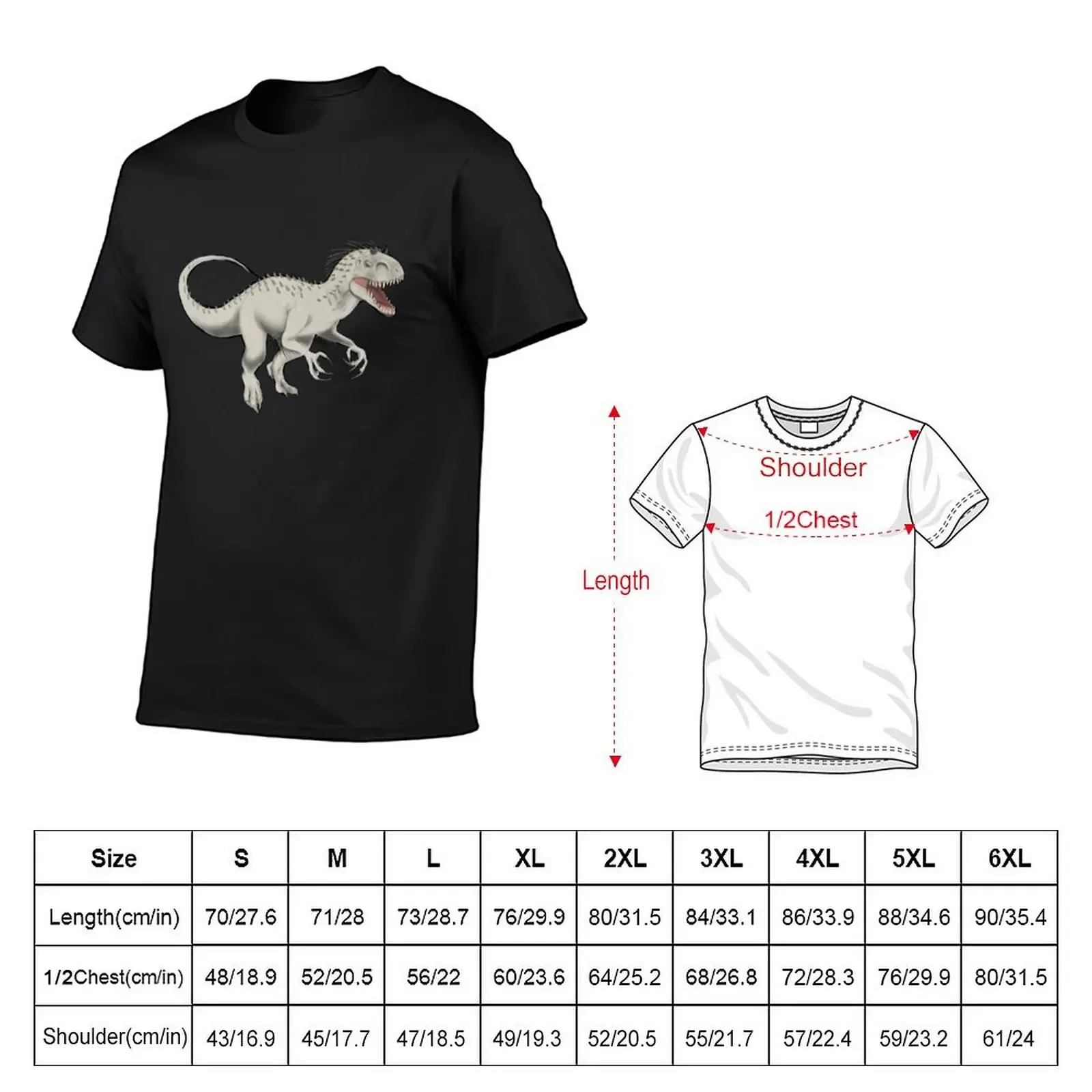 Indominus Rex T-Shirt custom shirt vintage graphic tee graphic shirts plus size men clothing