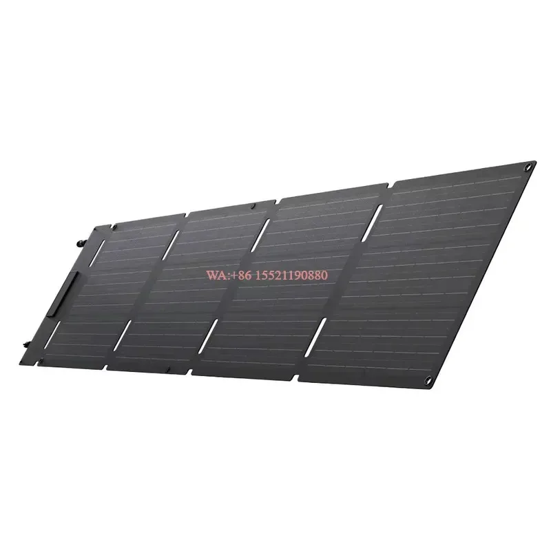 wmwmnu for ECOFLOW 60W Foldable Portable Solar Panel 25% High Conversion Efficiency N-Type Solar Cell Power Stations Camping
