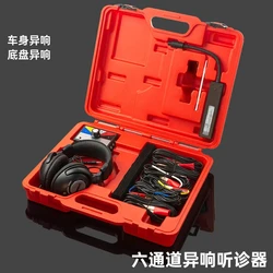 Automotive Engine Chassis Gearbox Abnormal Noise Detector Six Channel Automotive Maintenance Tool