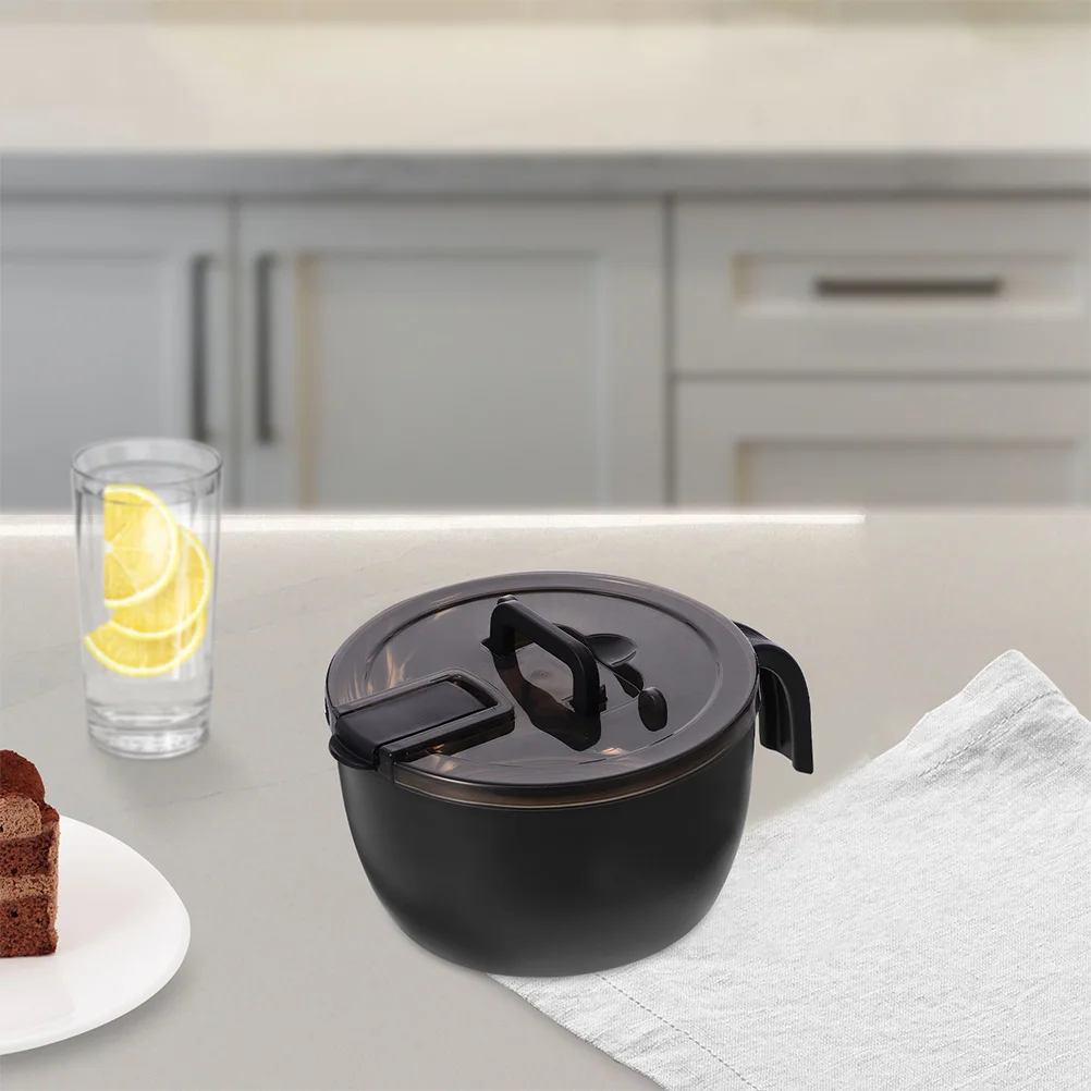 

1Pcs Creative Noodle Bowl High-Quality Material Salad Rice Dessert Kitchen Supply Easy Clean Chic Design Instant Noodle Bowl