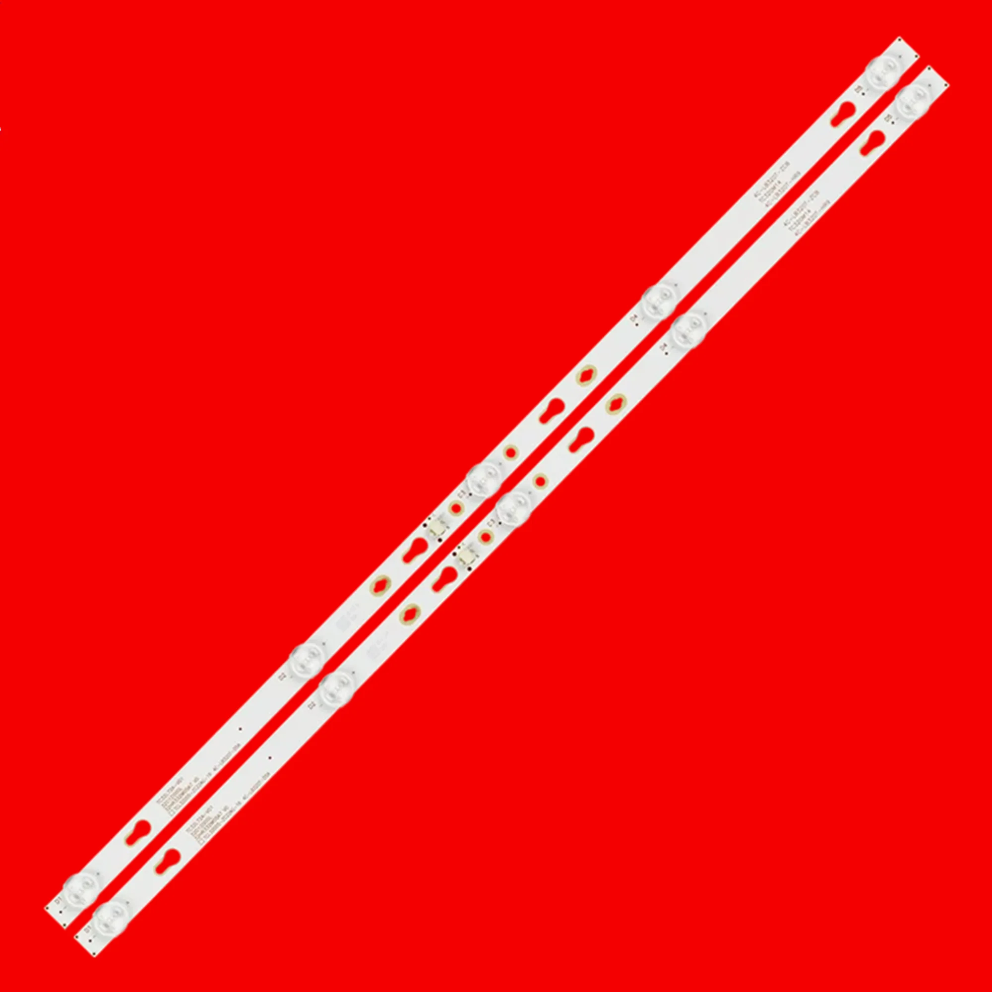 10 шт. светодиодных планок подсветки для PTV32D12D 32D1200 32D3000 32S5300 32S6500 JL.D32051330-140AS-M V01 TCL32D05-ZC22AG-11 32HR332M05A7