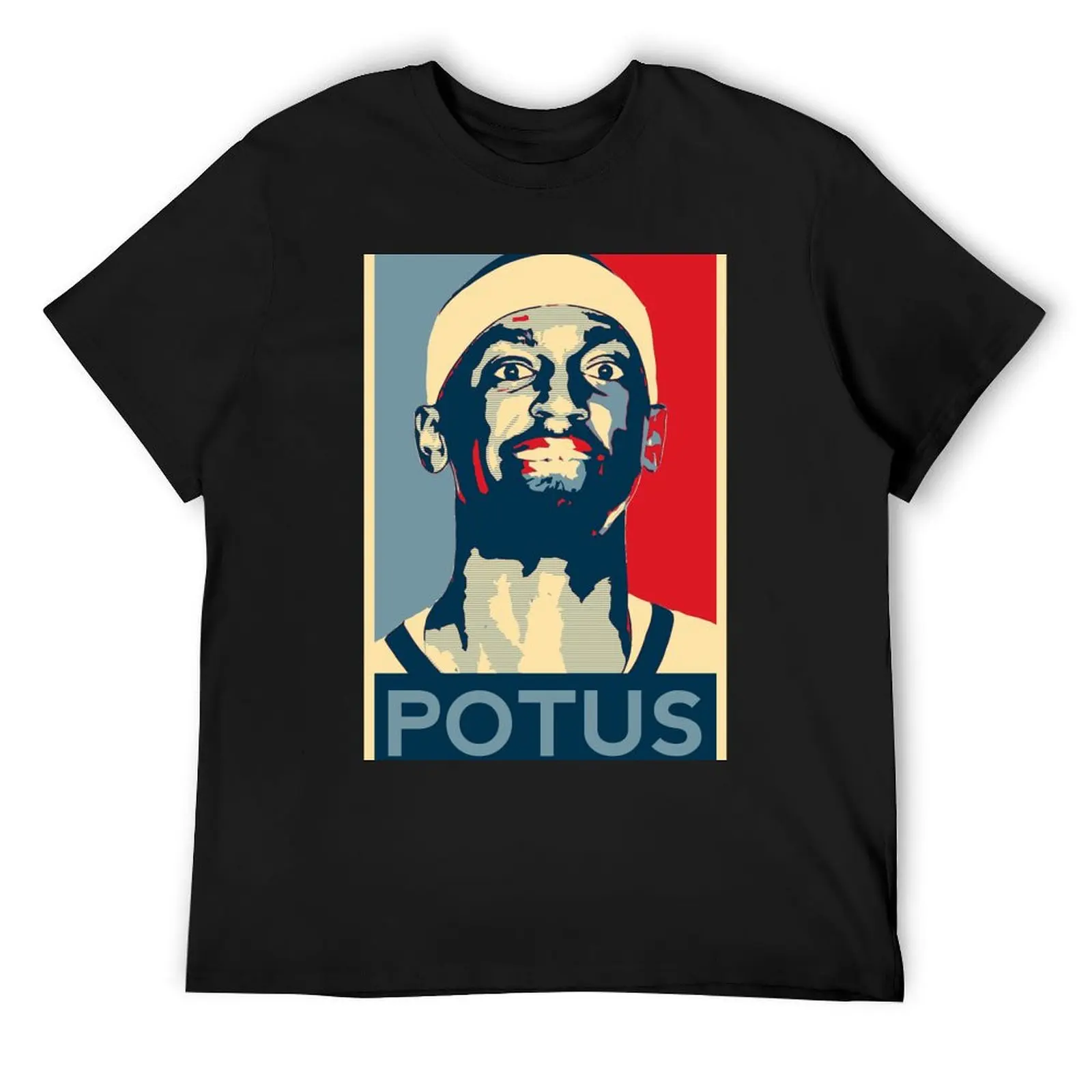 BOBBY POTUS T-Shirt designer shirts rapper graphic tees men workout shirt