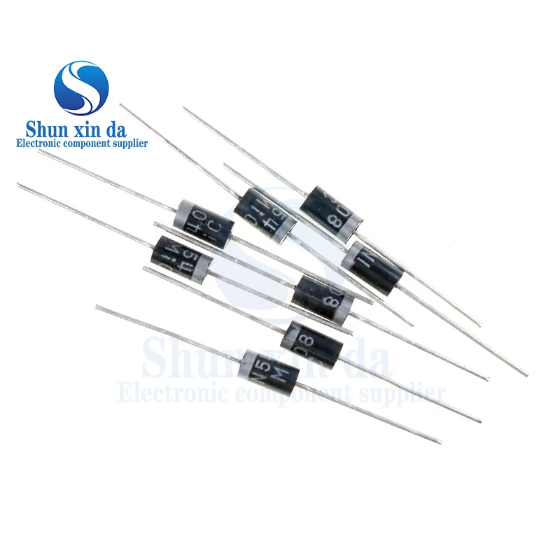 50PCS SR160 SB160 SR1100 SB1100 DO-41 1A 60V 100V Schottky Barrier Rectifier DIP Diode