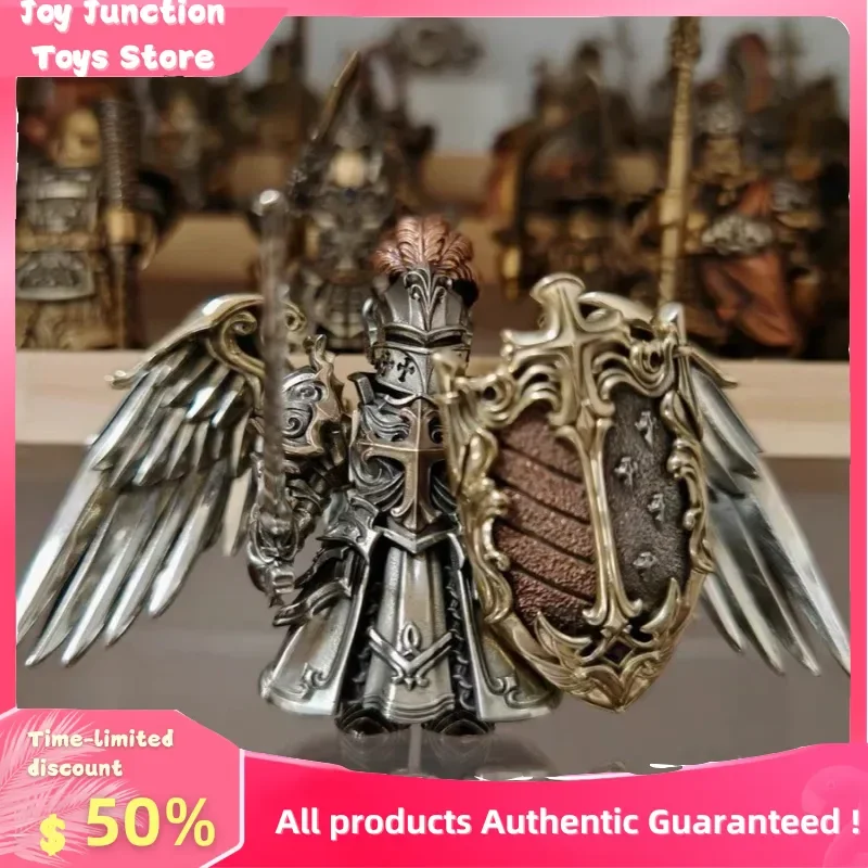 european-crusades-order-of-knights-moc-knights-templar-delicate-metal-magnetic-bricks-toys-copper-material-figure-toys-gifts