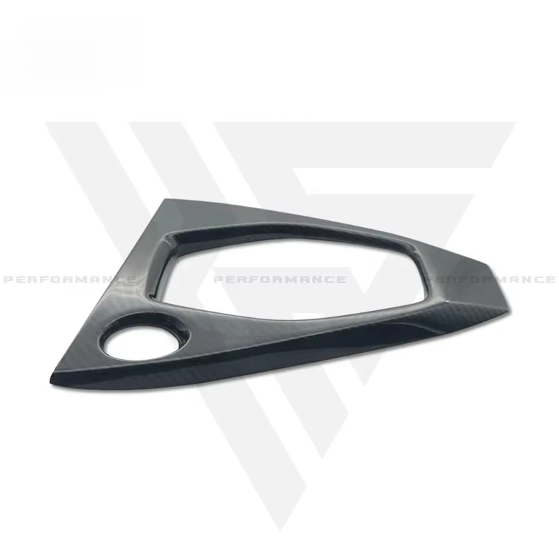Matte Carbon Fiber Car Parts Interiors Gear Surround LHD for Nissan GTR R35 2017-2018 Carbon Interiors