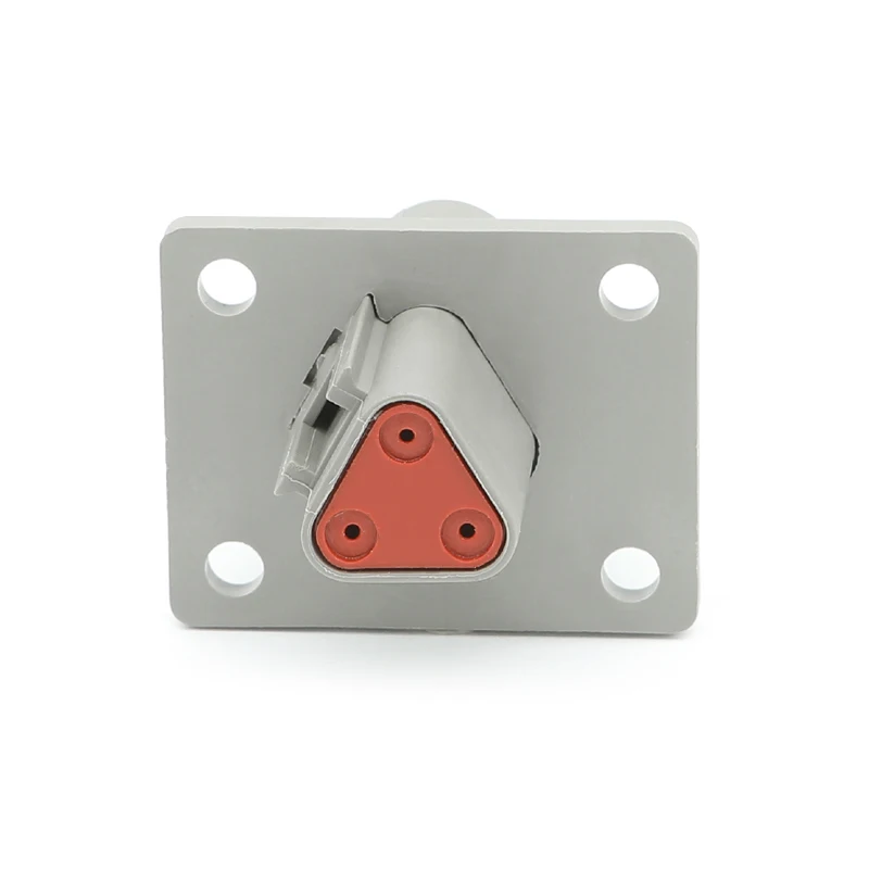 DT04-3P-L012 車コネクタ 3 ピンオスプラグ DEUTSCH オリジナル防水バンドフランジ付きオス端子 1060-16-0122