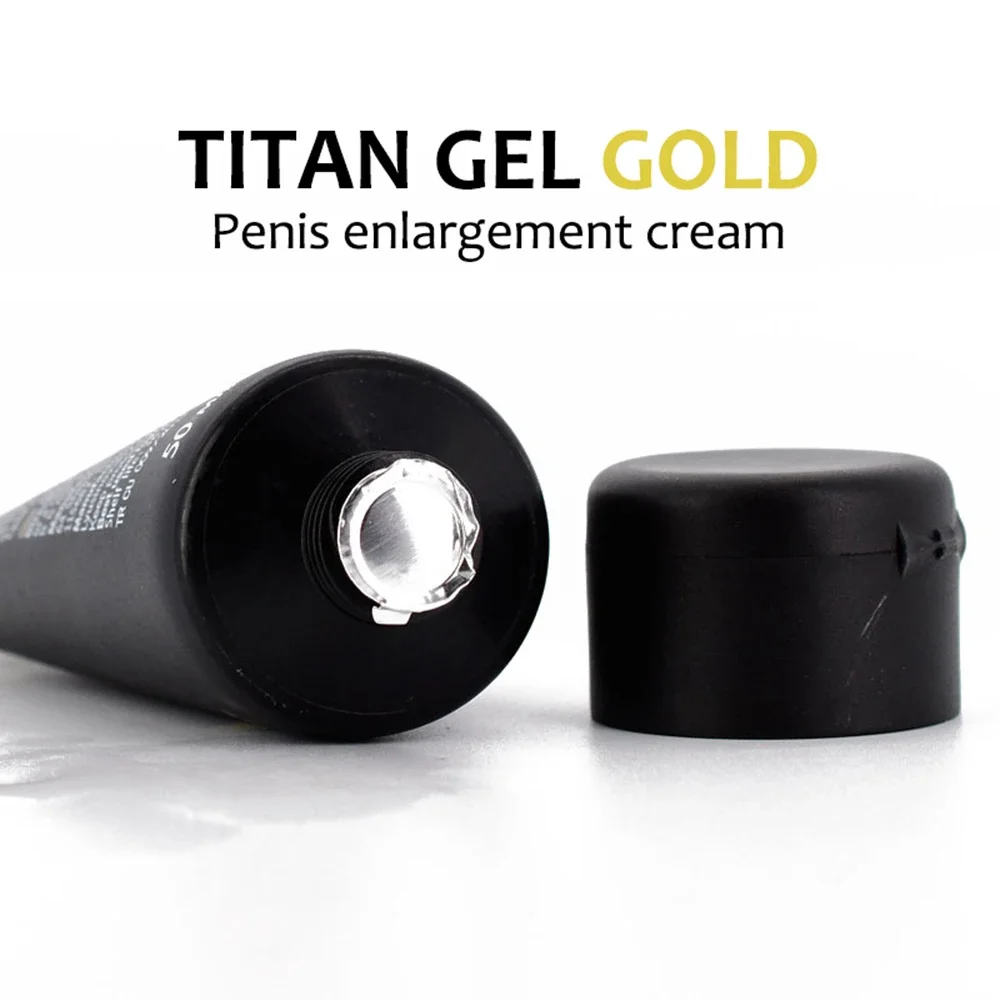 TITAN-Big Dick Gel para Ereção Masculina, XXL Creme, Aumentar Tamanho, Ereção Produto