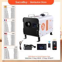 SucceBuy 8KW Diesel Heater 12V/24V All in One Diesel Air Heater Bluetooth/LCD Display/CO Alarm Car Heater for Vehicle/Outdoor