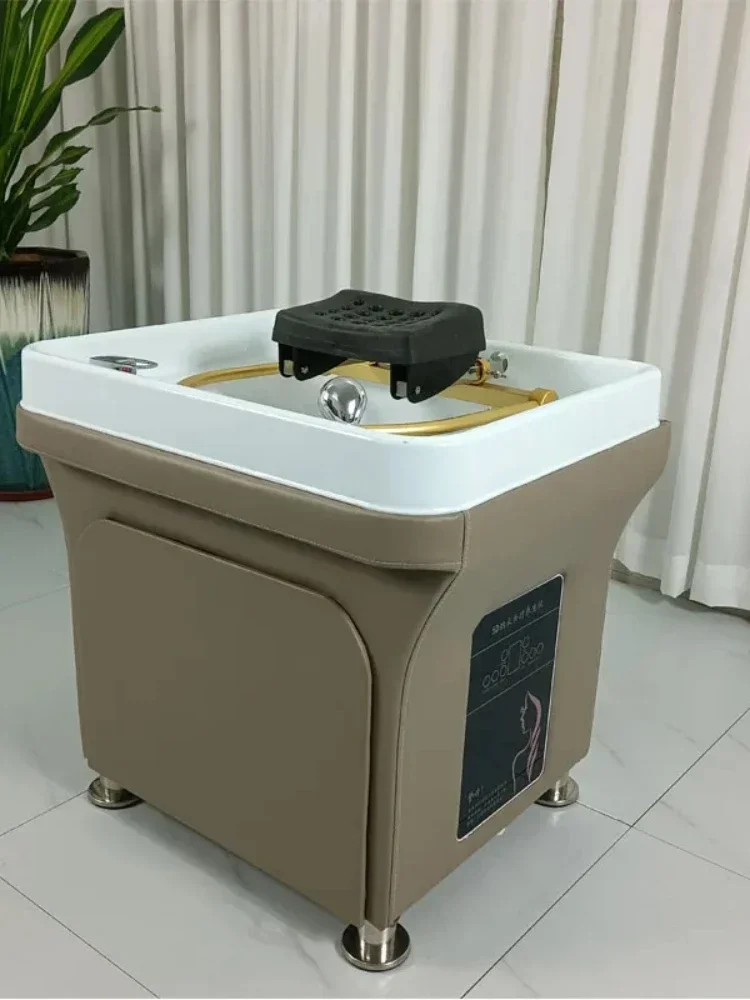 Mobile Shampoo Basin Beauty  Ear Cleaning Hair Care Center Health Water Circulation Head Treatment Fumigation Spa Machine