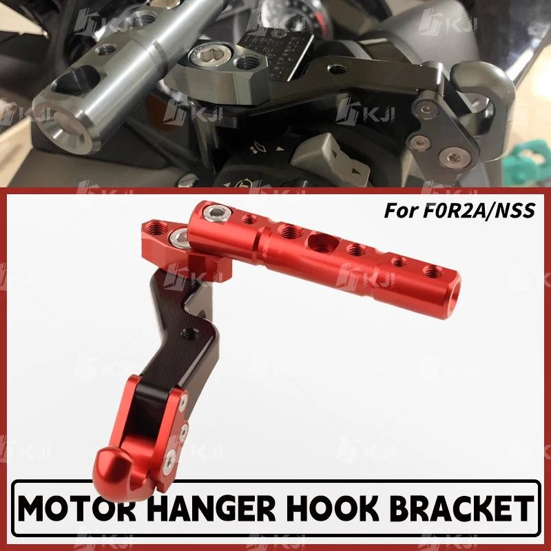 

For Honda NSS FORZA 350/300/250/150/125 Hanger Hook with Extension Crossbar Bracket Accessories Parts