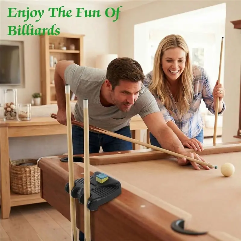 hotb72a-portable-weighted-pool-stick-holders-with-chalk-holder-2-pack-3-holes-pool-cue-holder-billiard-cue-rest-billiards-parts