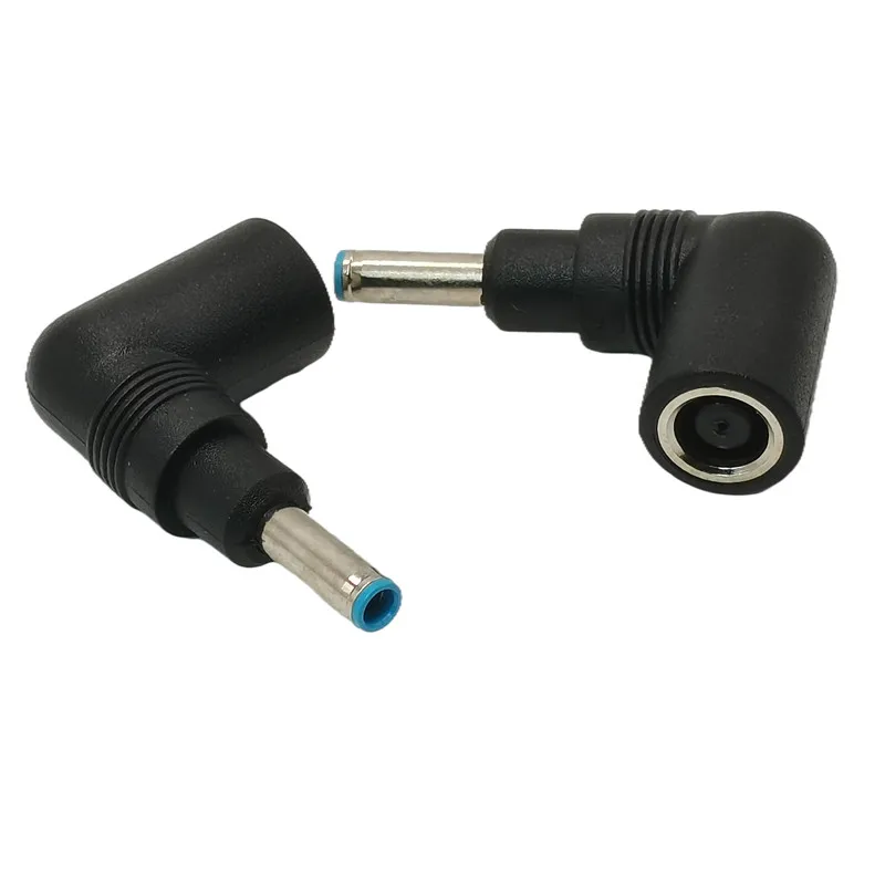DC Power Charge Converter Adapter 7.4*5.0 to 4.5*3.0 For HP harge Converter Connector Cable Computer Right Angle