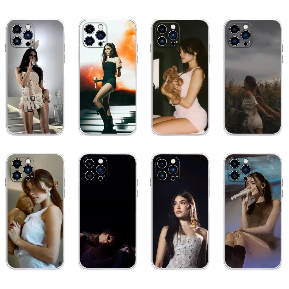 M-madison beers Phone Case  For IPhone 15,14,13,11,12 Pro Max Mini X XR XS 7,8 Plus SE Transparent Cover