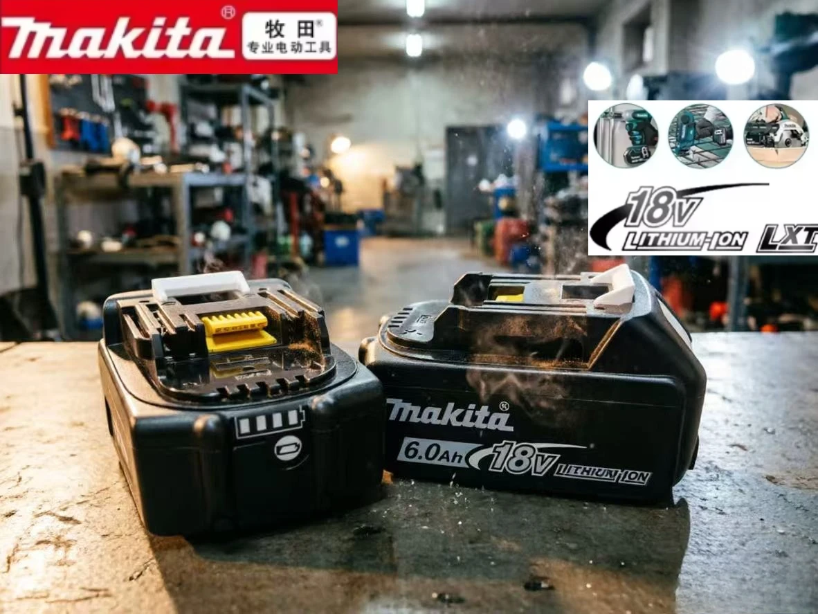 

Makita 18V LXT Lithium Ion Battery Built-in Safety Protection Chip Makita 18V Cordless Power Tools Anti-overcharge Anti-overheat