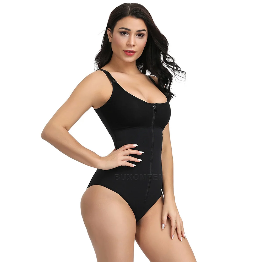 

Full Body Shapewear Women Underwear Sliming Zip And Hook Sexy Lingerie Waist Trainer Female Corset Slim Fit Faja Body Shaper