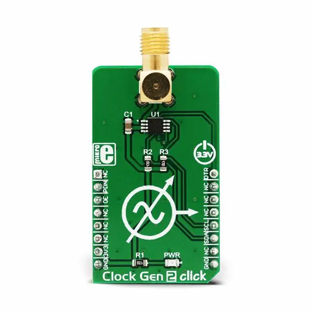 New   MIKROE-3076 CLOCK GEN 2 CLICK