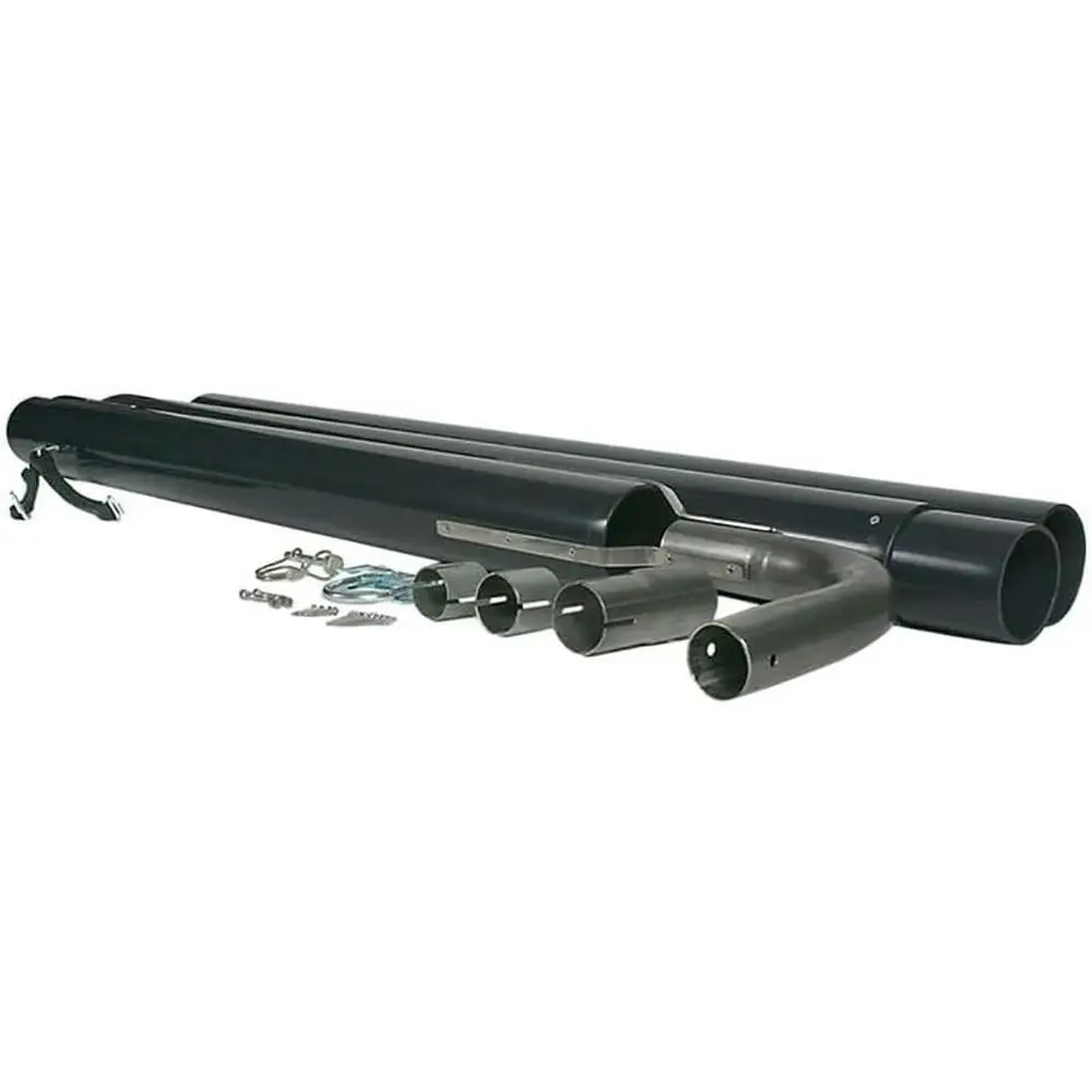 

Gen-Turi RV Generator Exhaust Venting System - Directs Generator Exhaust Above The Roo Line or Improved Air Quality While Campin