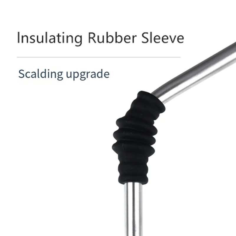 

Паровая палочка для кофемашины Delonghi из нержавеющей стали для Delonghi EC680/685 с насадкой с 3 отверстиями и защитным рукавом-A77G