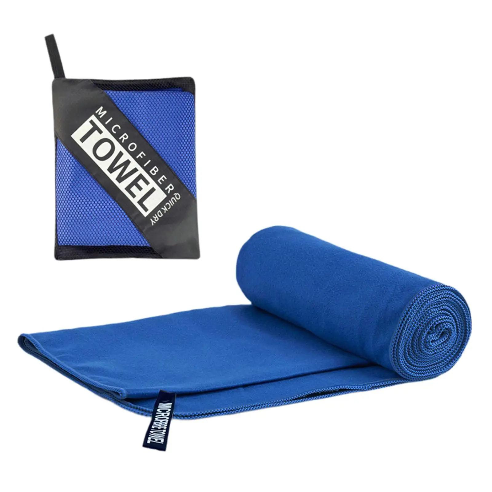 Quick Drying Camping Towel Soft Polyester Sports Towel Fast Absorbent for Gym Travel Outdoor Hiking Swimming