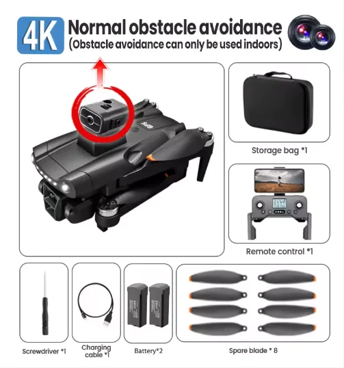 Xiaomi Mijia V198GPS Drone ESC 8K Profesional HD Camera Brushless Obstacle Avoidance Aerial Optical Foldable Quadcopter Mini toy