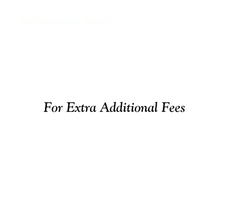

Extra fees link for rush fees custom fee and shipping fee