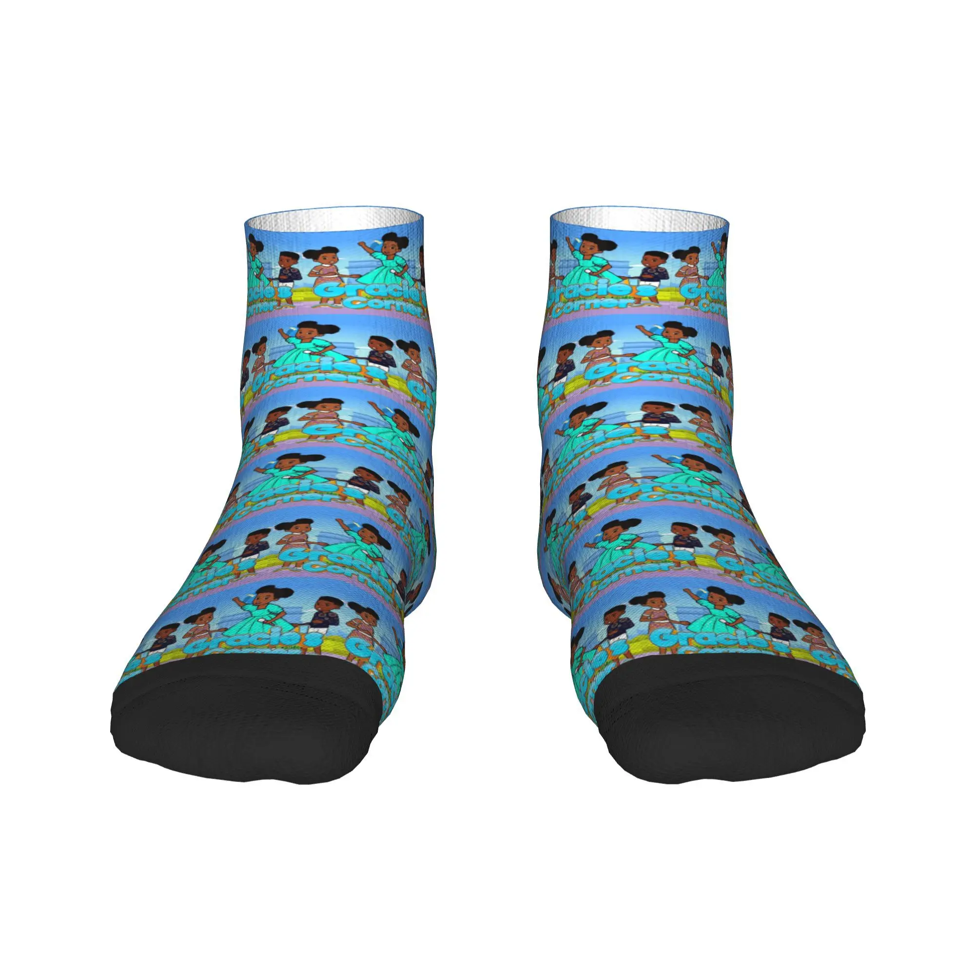 

Носки Gracies Family Corner, милые носки Phonic's Song, супер мягкие чулки в стиле Харадзюку, всесезонные носки, аксессуары для рождественских унисекс