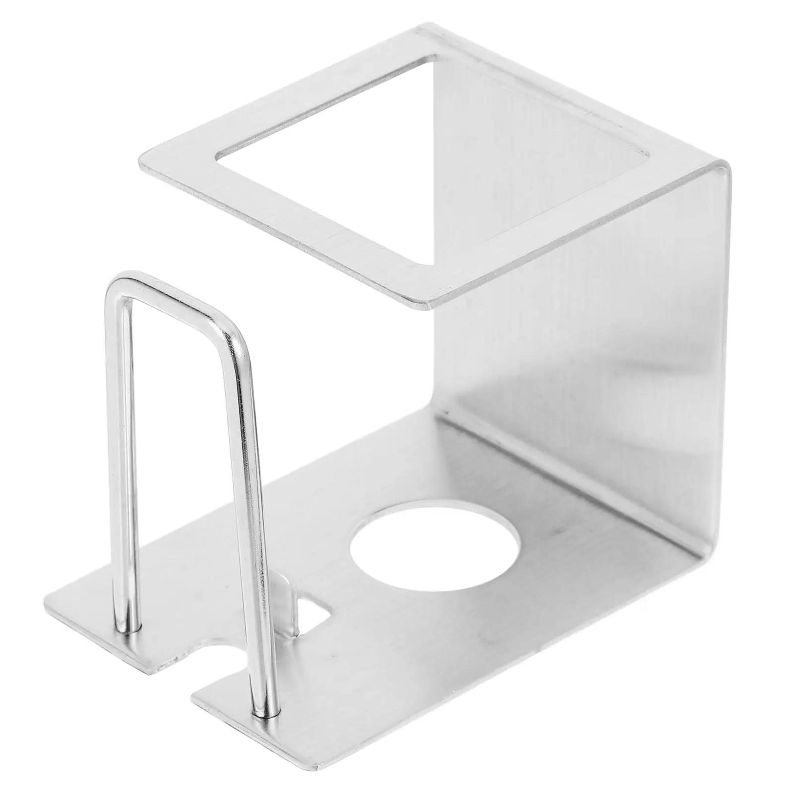 

Wall Toothbrush Holder Silver Shaving Stand Rack Electric Toothbrushes Cup Storage Stainless Steel Bathroom Organizer Space