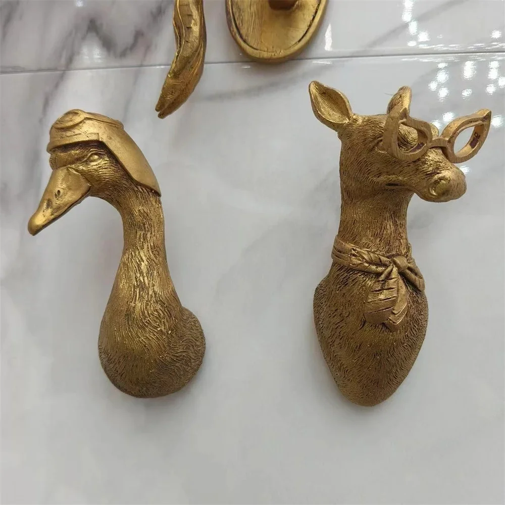 

Animal Wall Hanging Resin Art Home Decor for Living Room Bedroom Fireplace Handmade Craft Ornament Gift