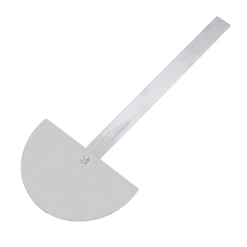 1Pc Angle Ruler 180 Degree Protractor Metal Angle Finder Goniometer Stainless Steel Woodworking Tools Rotary Measuring Ruler