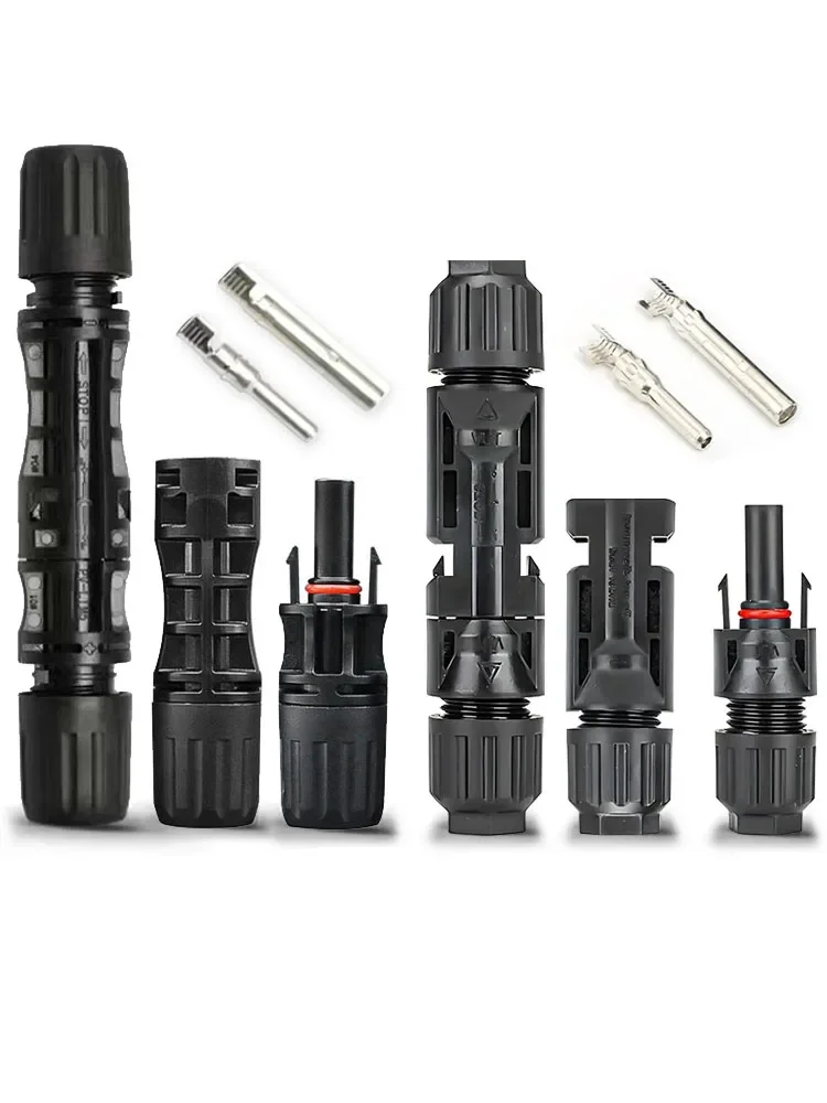 400/200/100/40/20/10 pièces connecteur solaire photovoltaïque 1000V30A Kit de connecteurs de panneau en gros pour câble PV/MC 2.5/4/6 mm2