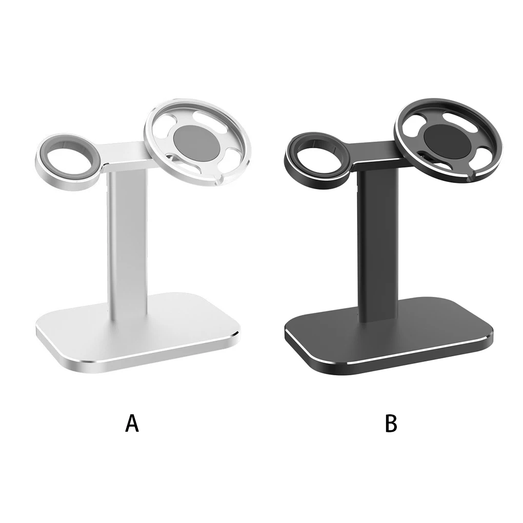 

Charging Stand Home Office Storage Holders Smart Watch CellphoneWireless Charger Holder Cellphones Accessory Black