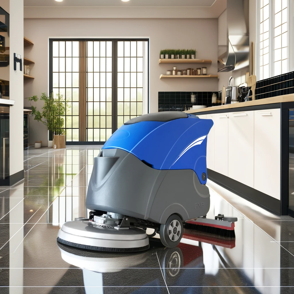 Commercial Cordless Self-Propelled Floor Cleaning Machine Multi-Function Battery Floor Scrubber