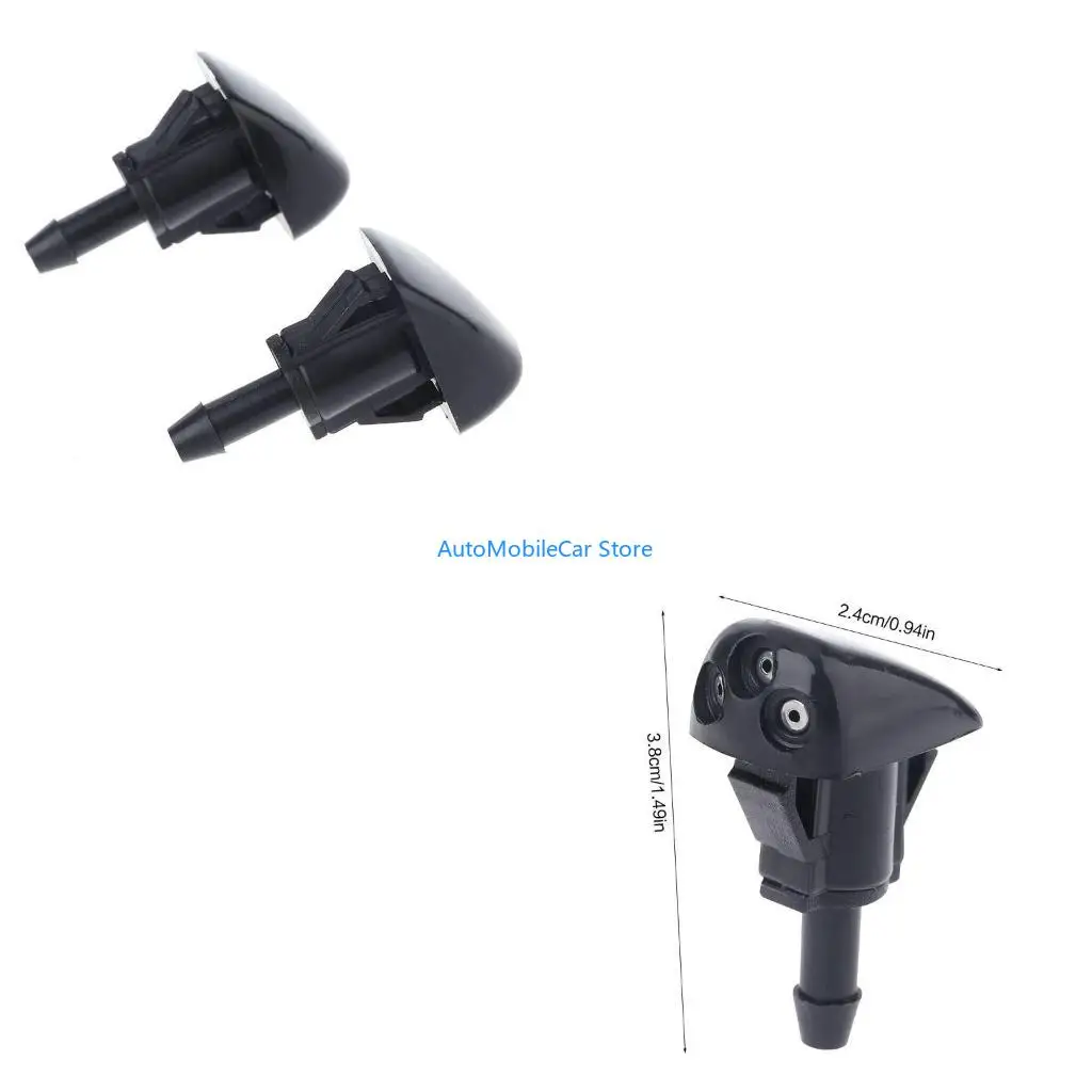

G8TE Car Universal Front Windshield Wiper Nozzle Jets Sprayer Sprinkler Water Nozzle