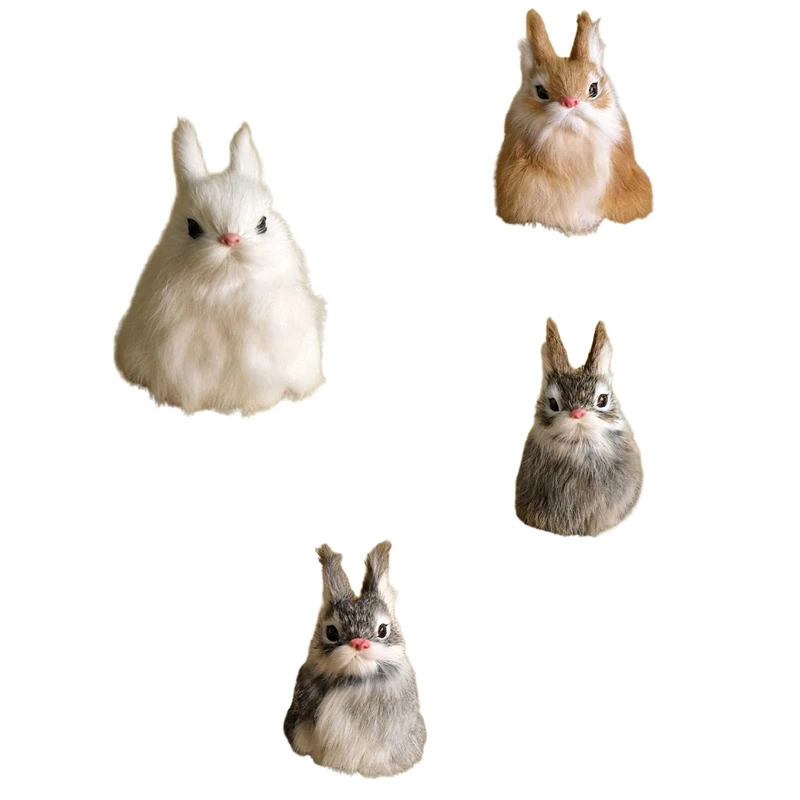 

Enjoy New Cute Imitation Bunny Window Decoration Artificial Statue Dining Table Decoration In Easter Restaurant