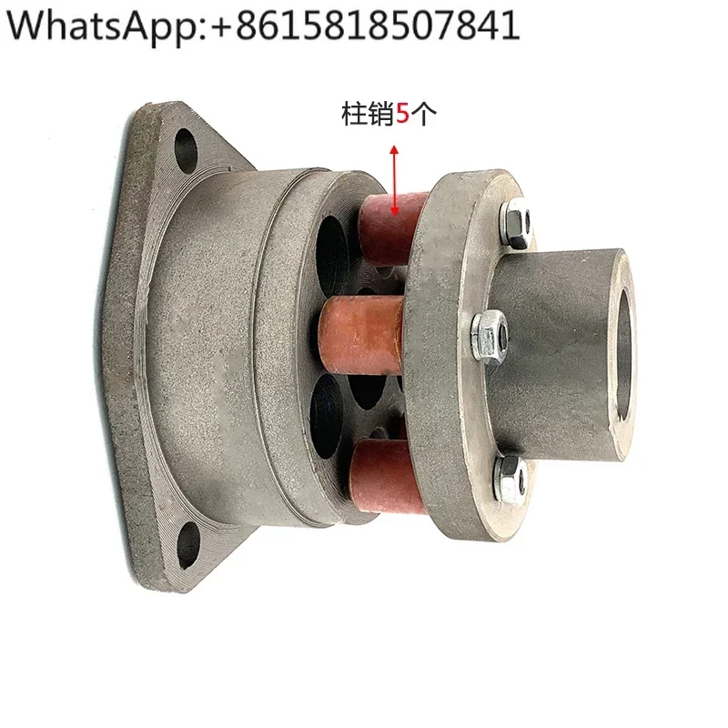 Single cylinder generator pulley change coupling change shaft drive, single cylinder generator direct connector