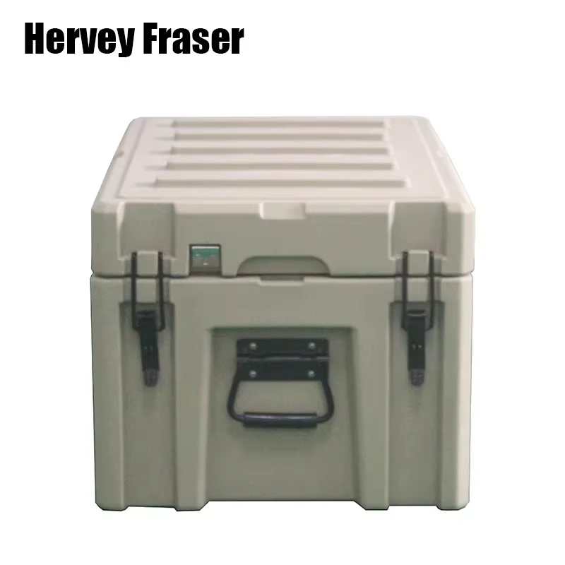 Bison Hot Sale V2 Plastic 90L Rugged Lockable Heavy Duty Outdoor Storage Cabinet with 3-Year Warranty for Tool Box