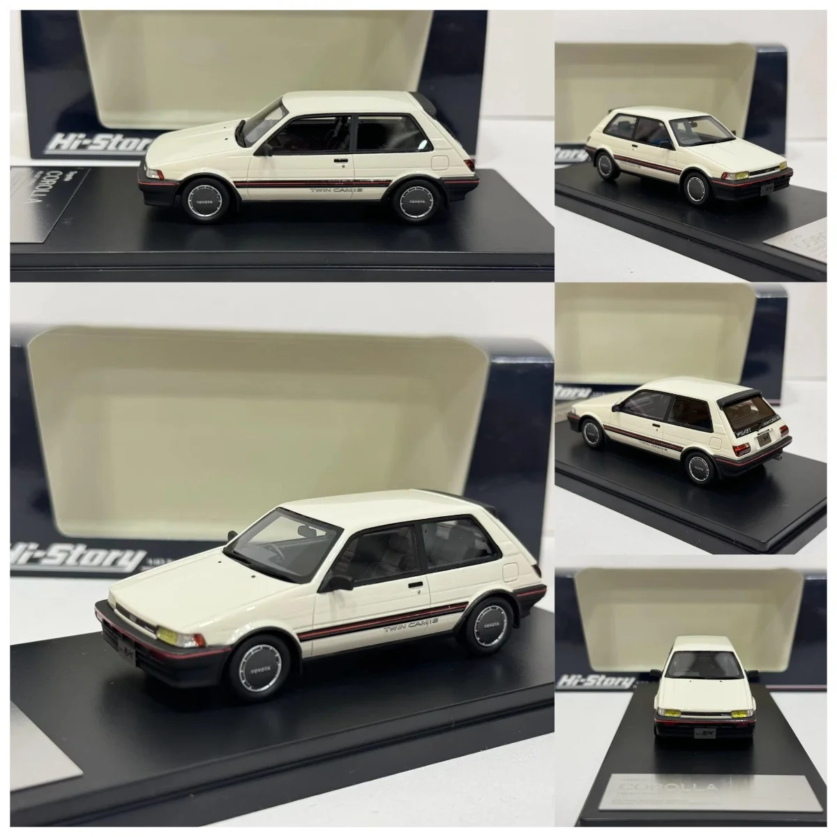 

Flaws Hi Story 1/43 Scale Toyota Corolla Resin Car Model