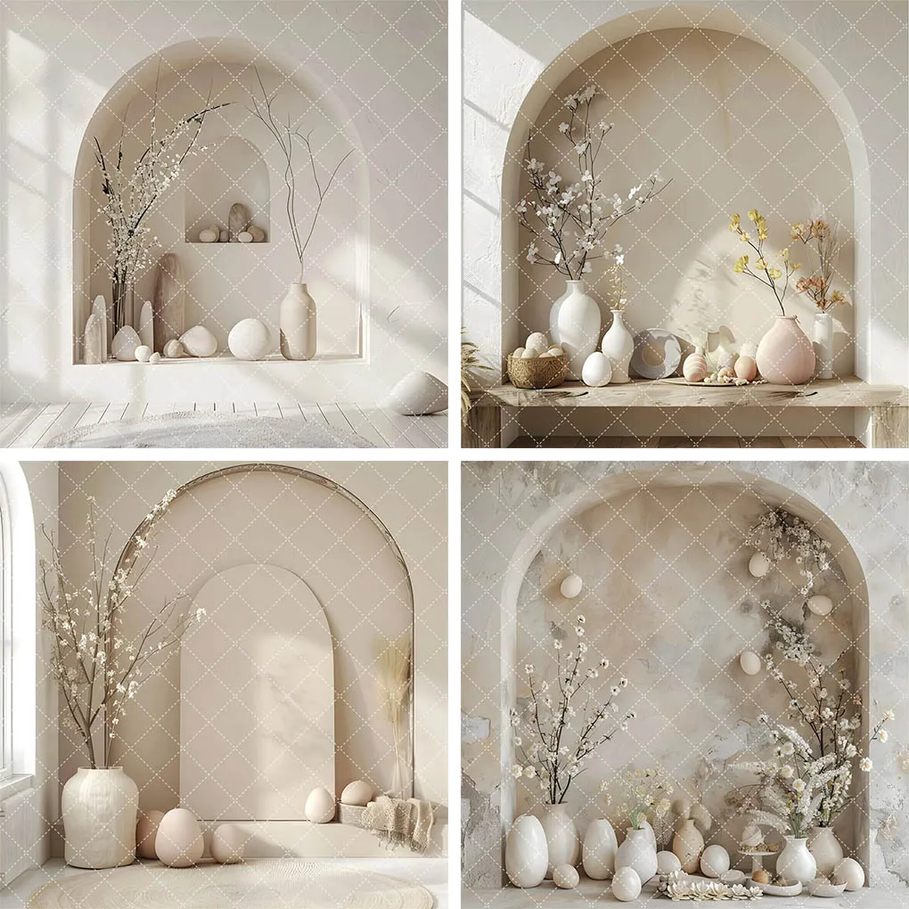

Мехофонд Пасхальные Арки Фон Для Фотосъемки Baby Shower Беременные Дети Портрет Бохо Стены Яйца Пампас Трава Декор Фон