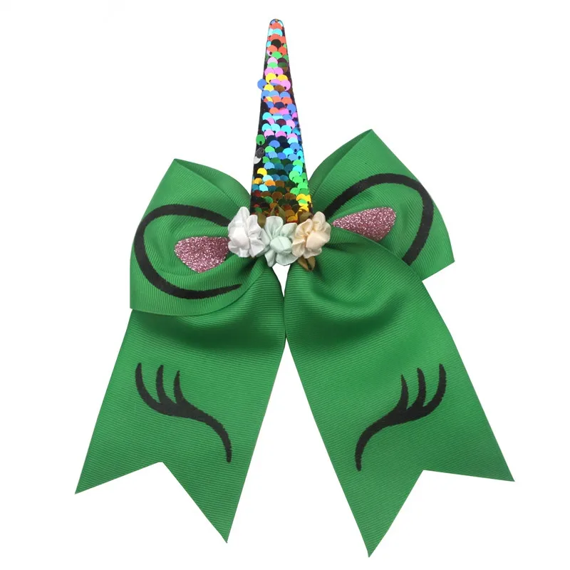 1pc Girl Sweet Unicorn Hairband Elegant Bow Decoration Festival Party Performance Women's Exquisite Hair Accessories view 2