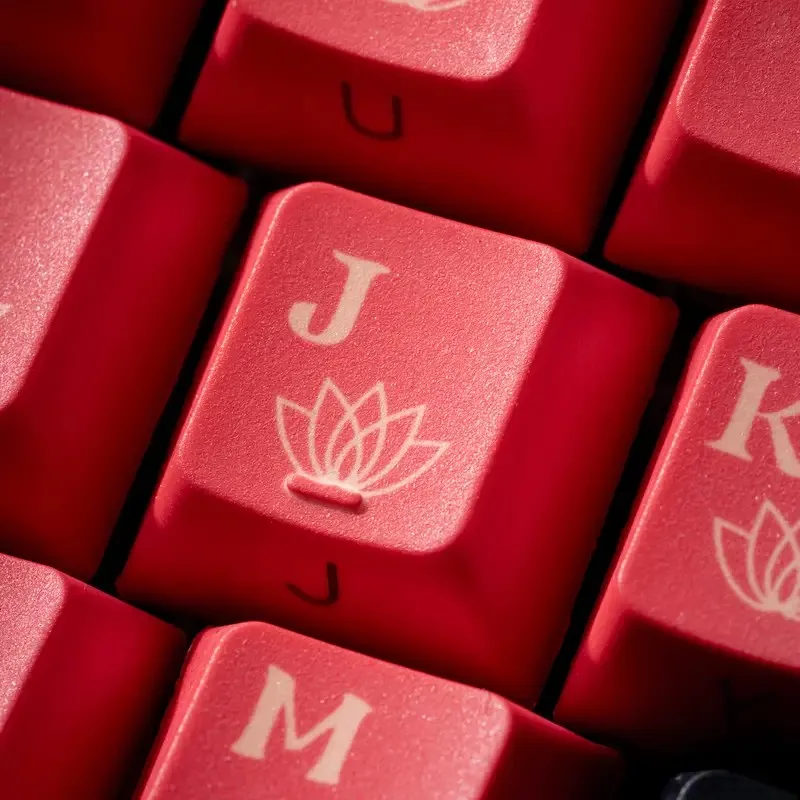 Copritasti a tema Nezha da 130 tasti, tema mitologico, copritasti originali con incisione laterale di fabbrica: schemi di colori alla moda