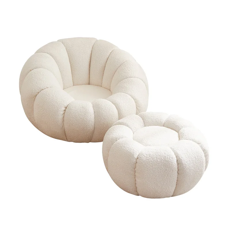 White Leisure Chair Relax Accent Kids Chair Bedroom Sets Furniture Hotel Living Room Chairs