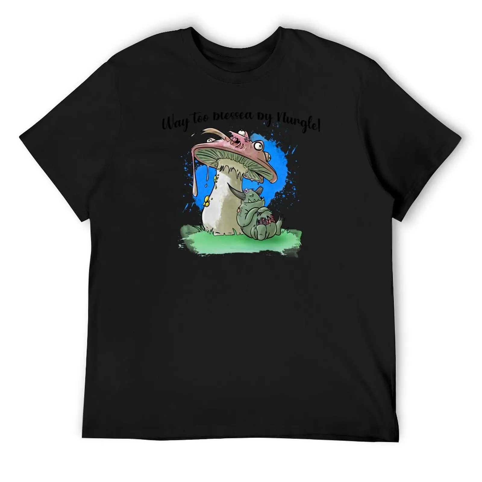 

Feeling blessed! T-Shirt summer clothes customs design your own oversizeds graphic t shirts mens white t shirts
