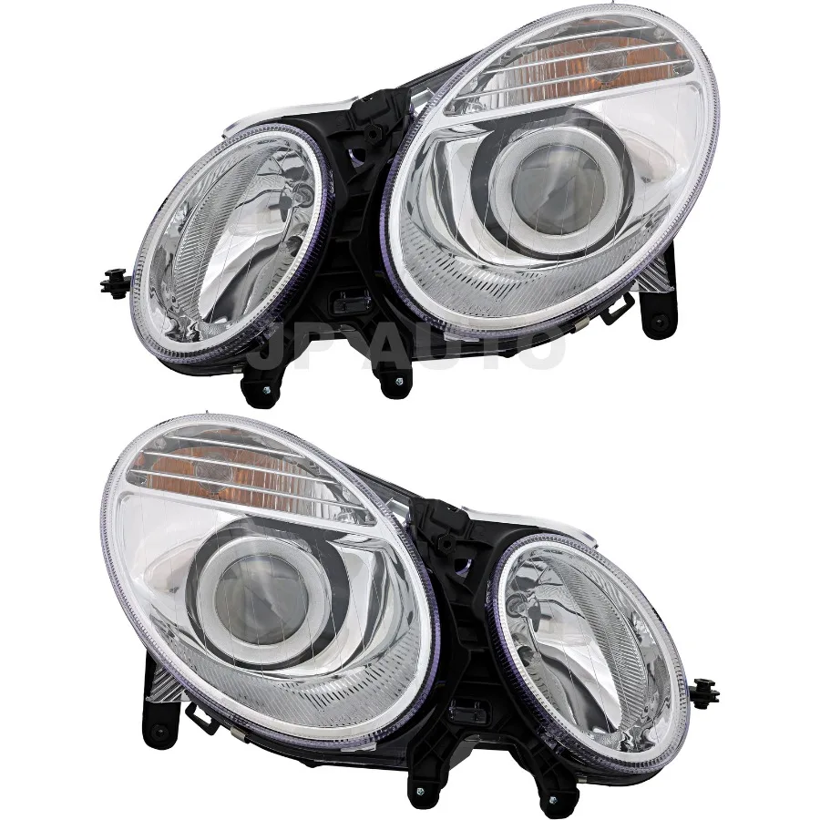 

For 2007-2009 Mercedes Benz E Class Headlight Halogen Set Pair