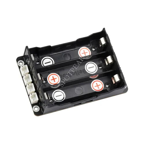 Imagen 2 del producto Raspberry Pi 5 UPS 5V5A Placa de expansión de fuente de alimentación I2C Módulo de alimentación ininterrumpida también conexión antiinversa para Pi4B