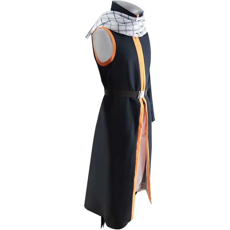 Anime Fairy Tail Natsu Dragneel Cosplay Costume 7 Years Later Outfit Full Set