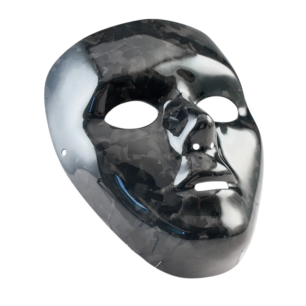 Hot Sale Carbon Fiber  mask for dance party show Decorative items festival Decorative items high quality