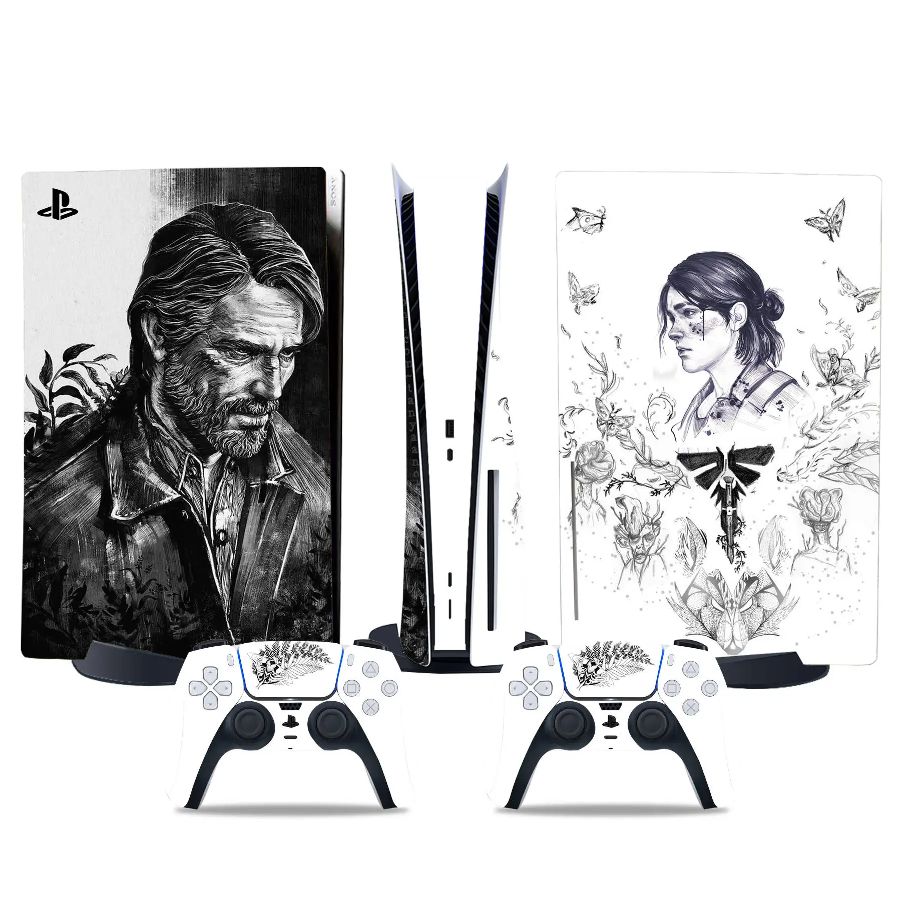 The last of us part 2 Design Skin Sticker For Ps5 disk - Buy Skin Sticker For Ps5 disc edition controller skin sticker fullbody