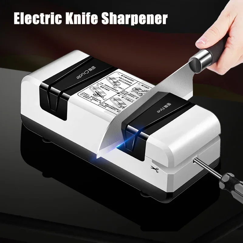 

Electric Knife Sharpener Multi-function Automatic Cut Sharpener For Slotted screwdrivers Scissors Knives Electric Fast Sharpener