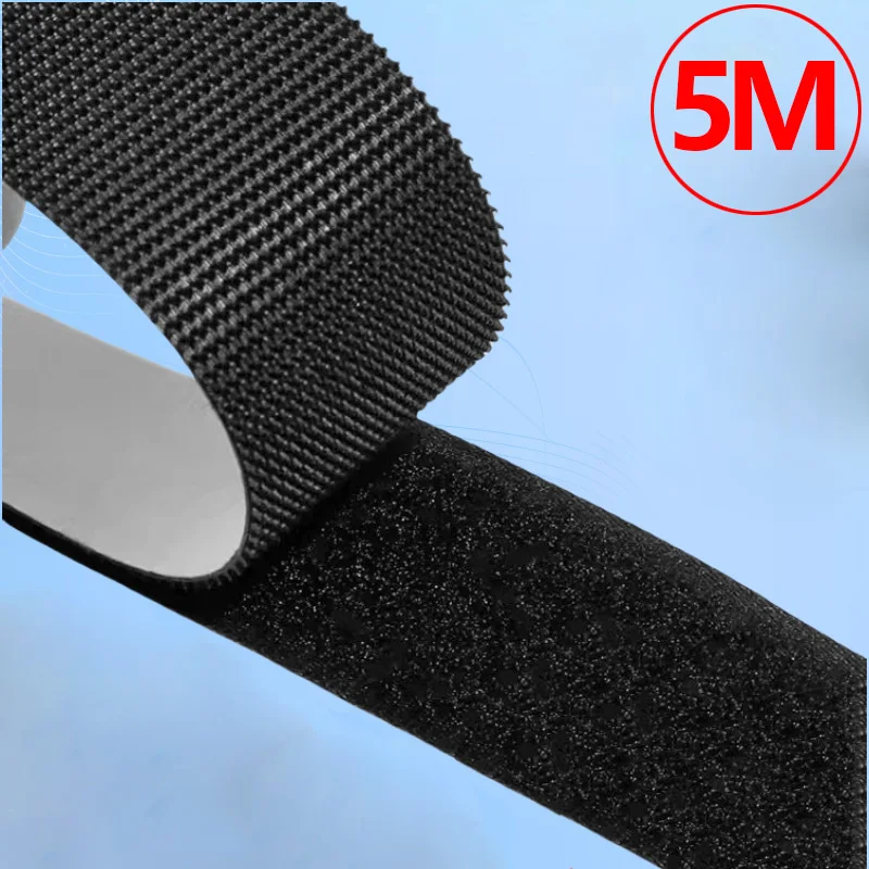 �y�Z�[�����z1/2/5M ���͂Ȏ��ȔS���t�@�X�i�[�t�b�N�ƃ��[�v�X�g���b�v�A�ڒ��ܕt�����ʎ��t���e�[�v DIY �N���t�g�A�N�Z�T���[ 20mm �u���b�N