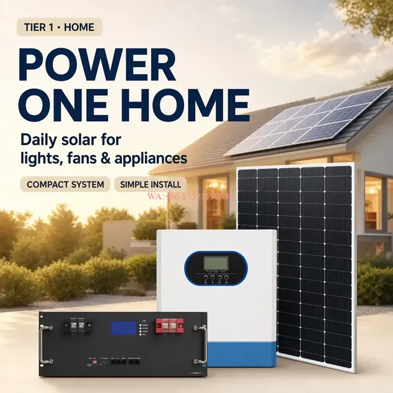 wmwmnu Off Grid Power System 1-200kW Solar LiFePO4 Battery Complete Solution for Remote Mining Exploration Camp Site Power